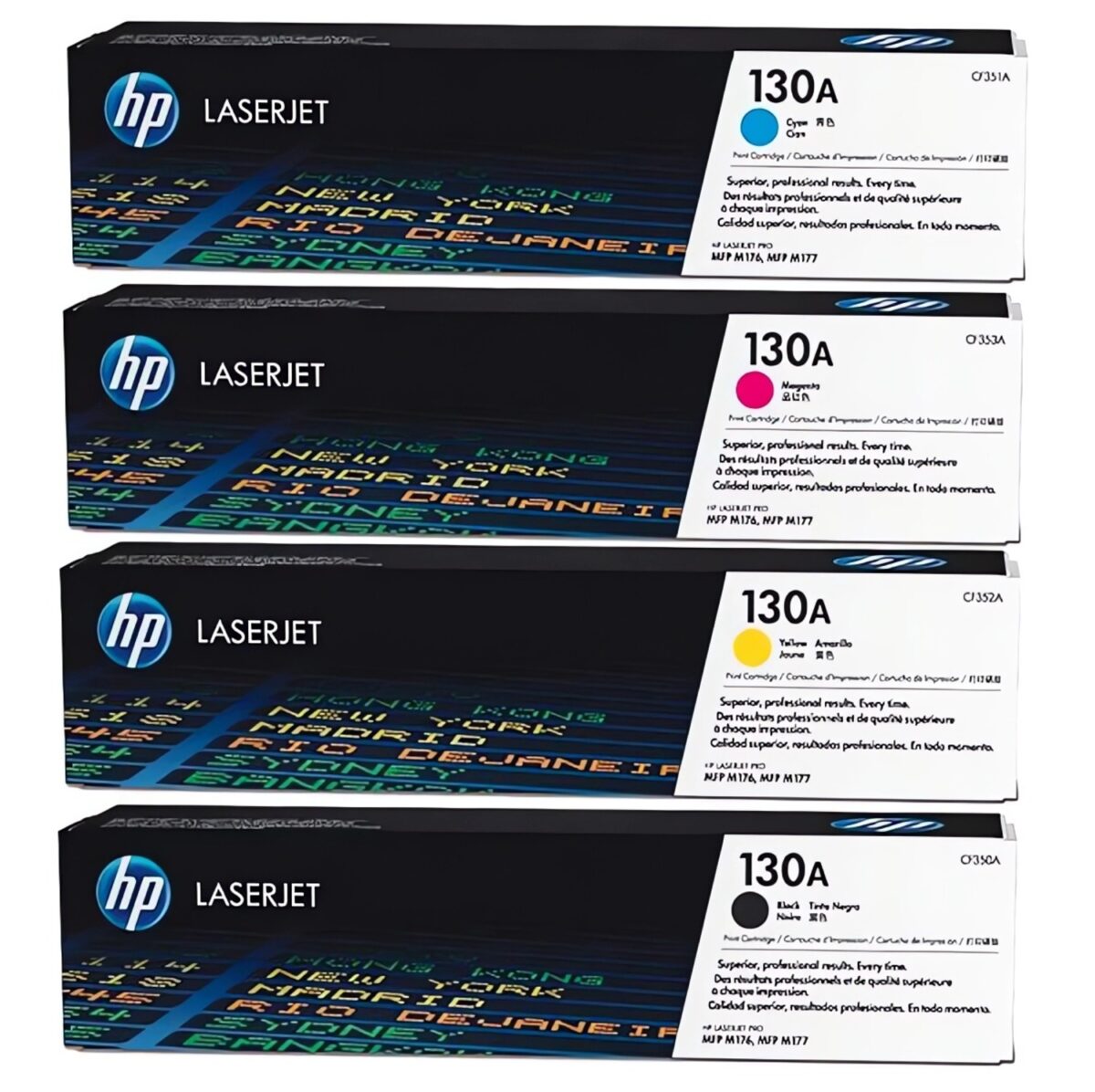 HP 130A Original Laser Toner Cartridge Black & Color