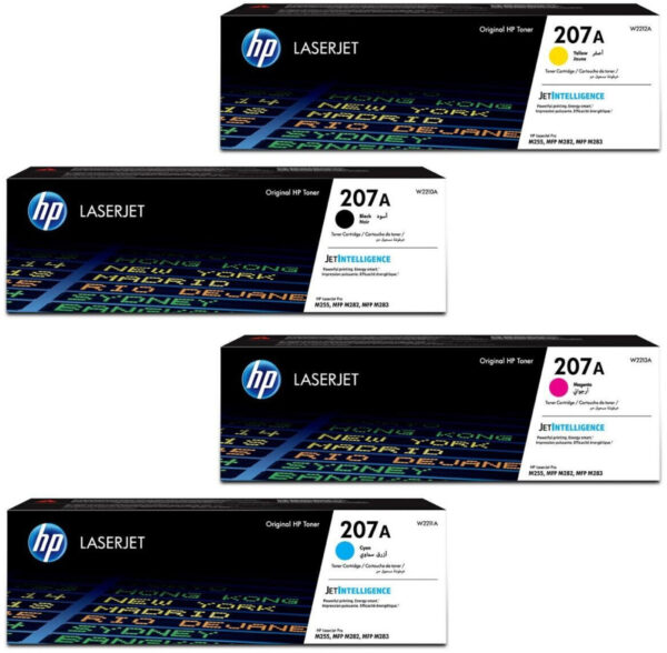 HP 207A Original Laser Toner Cartridge Black & Color