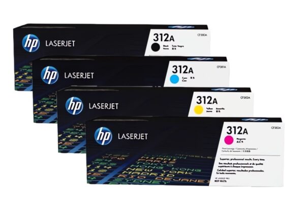 HP 312A Original Laser Toner Cartridge Black & Color