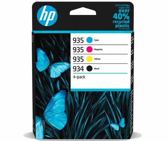 HP 934 / 935 Original Ink Cartridge Black & Tri-color