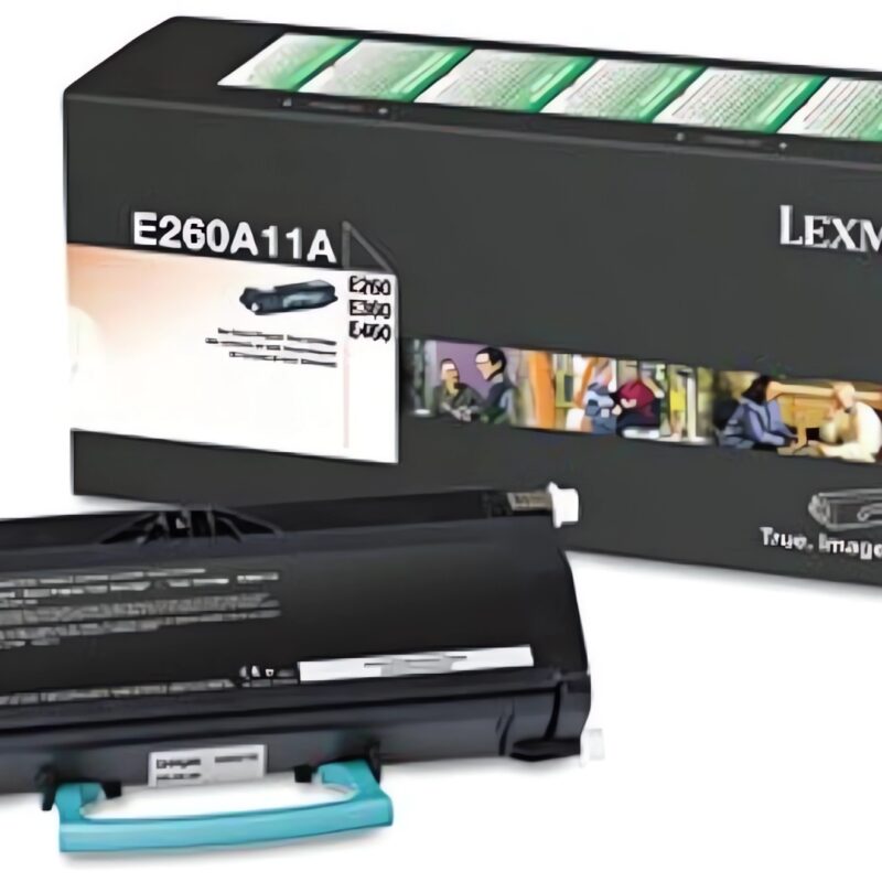 Lexmark E460H1A Original Laser Toner Cartridge Black