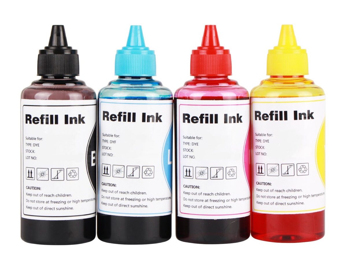 Refill Ink 200gm Black and Color