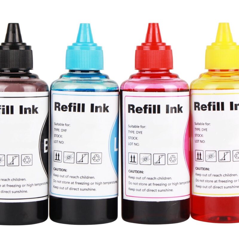 Refill Ink 200gm Black and Color