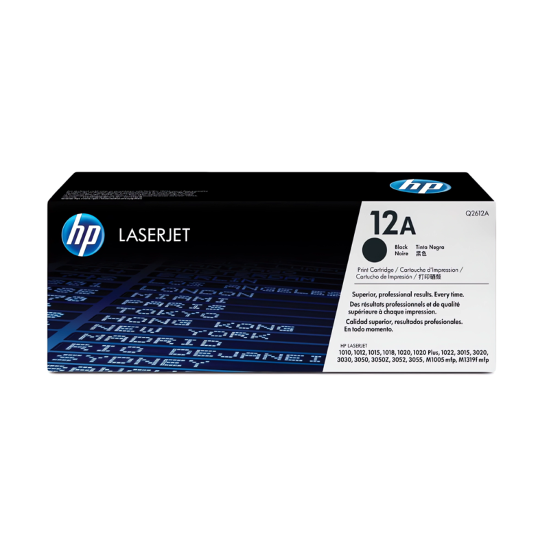 HP 12A Laser Toner Original Black