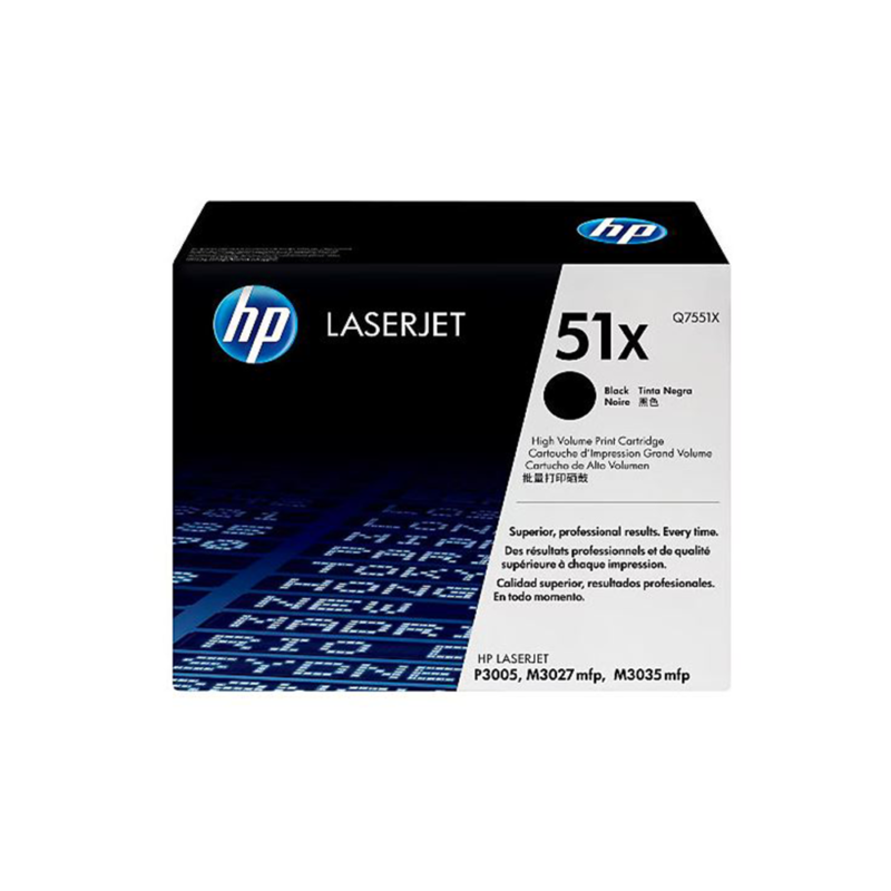 HP 51X Laser Toner Original Black