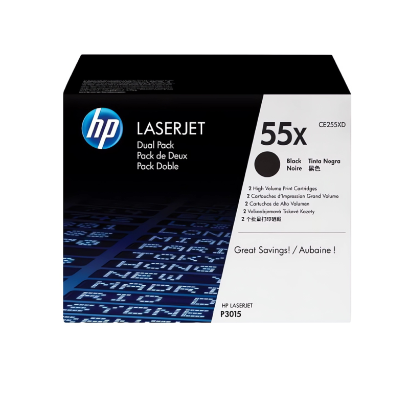 HP 55X Laser Toner Original Black