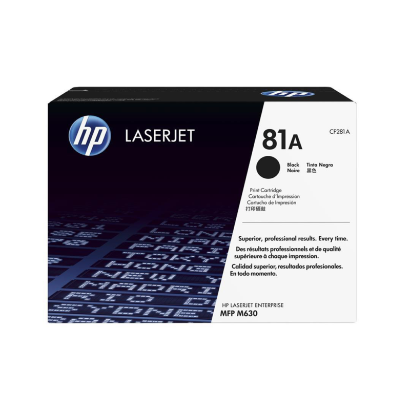 HP 81A Laser Toner Original Black