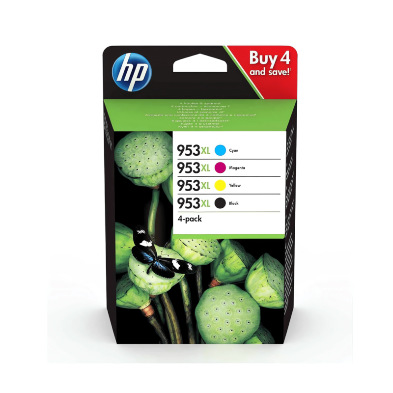 HP 953xl Ink Original Black and Color