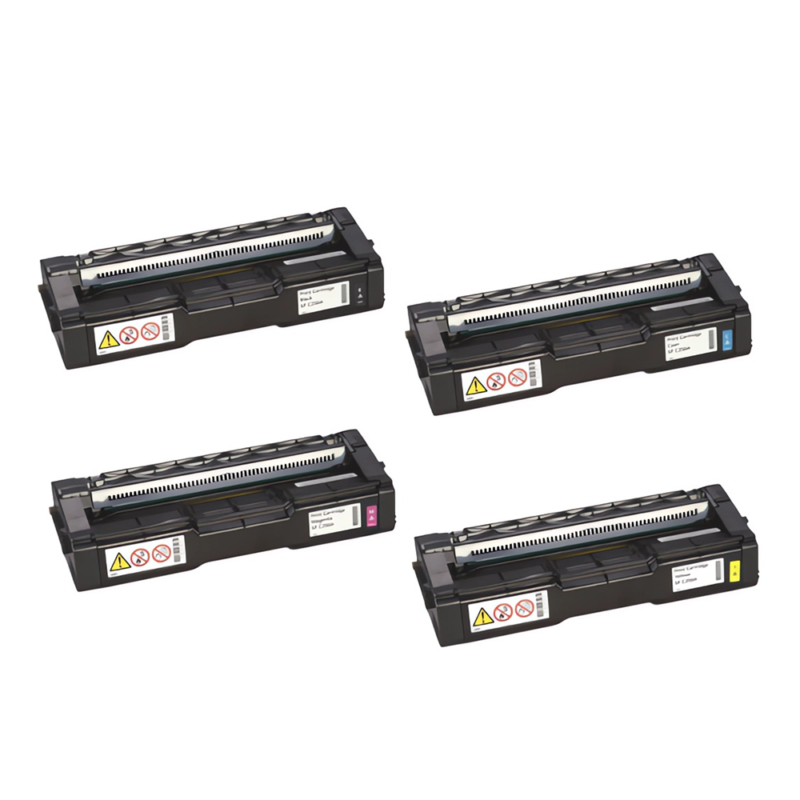 Ricoh MP-C252 Laser Toner Set Compatible Colour 
and Black