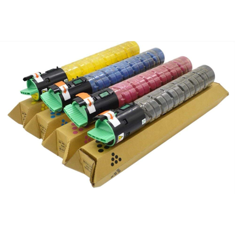 Ricoh MPC-2050-2051-2555 Laser Toner Set Original Color and Black