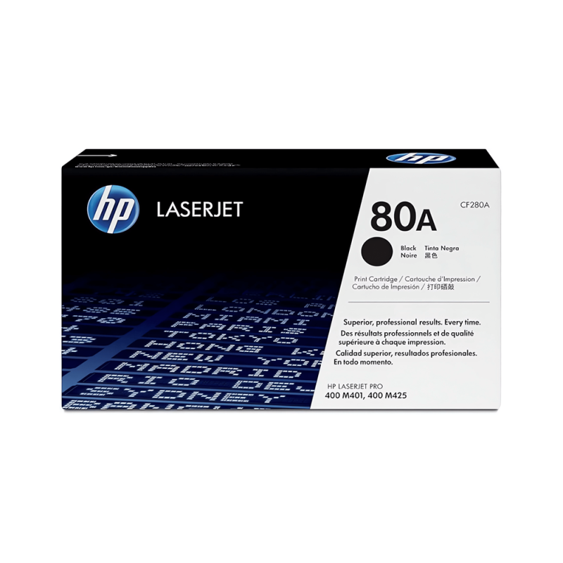 HP 80A Laser Toner Original Black