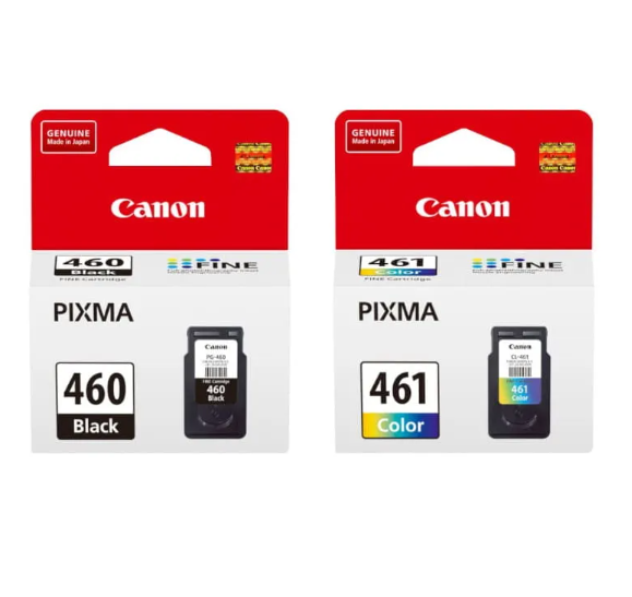 Canon 460-461 Original Ink Cartridge Black and Tri-color